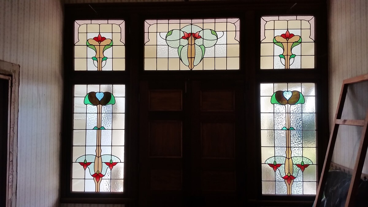 Stained Glass Leadlight Repairs By The Glassman Marlborough NZ