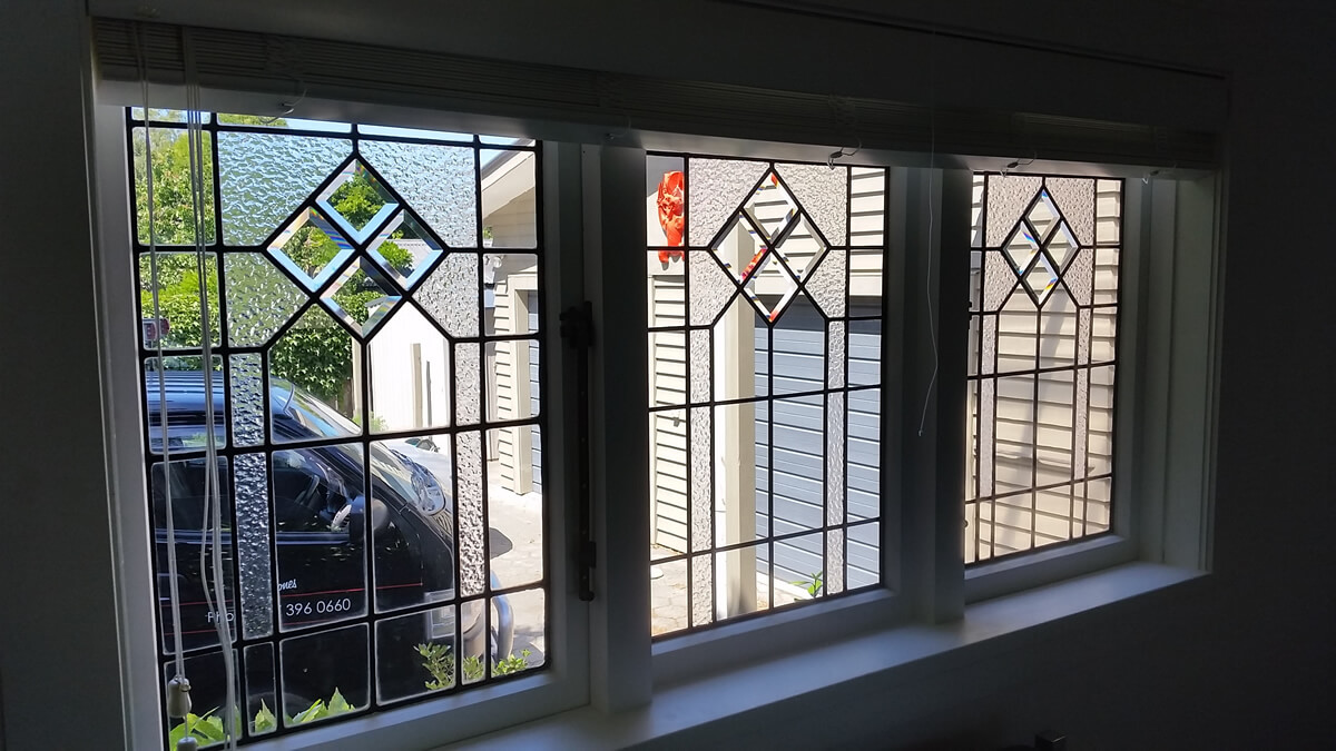 Window Leadlight Work 8 By The Glassman Blenheim NZ