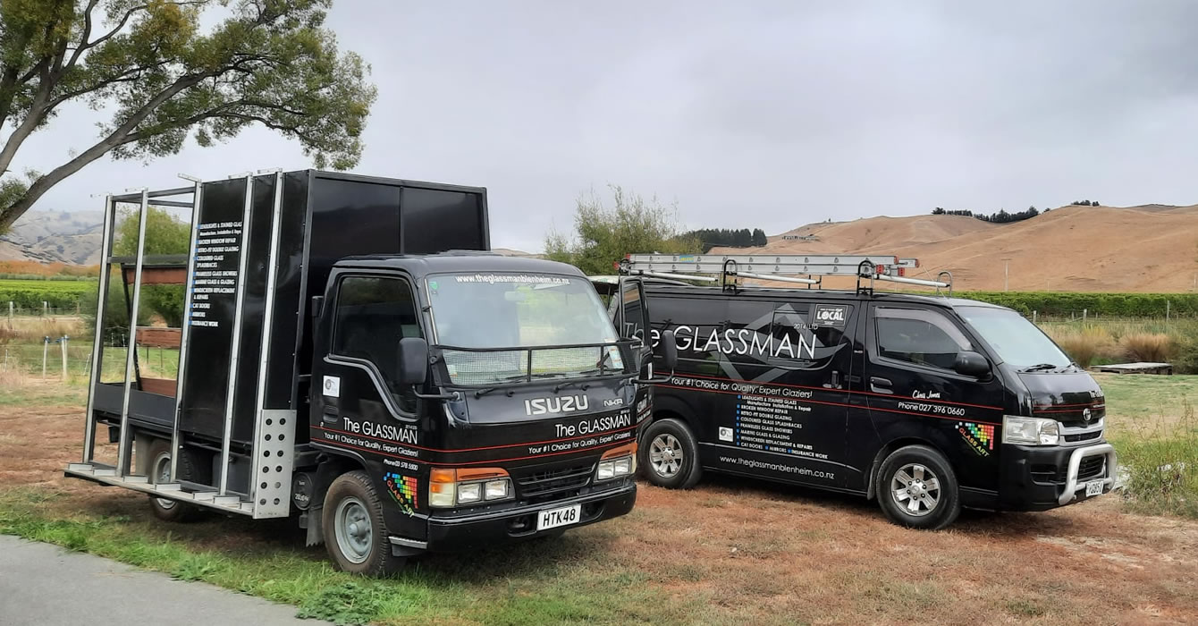 Company Vehicles Of The Glassman 2014 Ltd In Blenheim Marlborough NZ