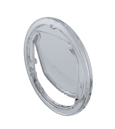 Glasscorp Pet Corp Slim Profile Cat Door Clear Back.jpg