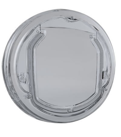 Glasscorp Pet Corp Slim Profile Cat Door Clear Front.jpg